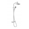 Hansgrohe Vernis Shape sprchový set Showerpipe 230 1jet Green s termostat. batériou Chróm HG 26319000