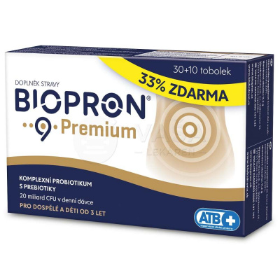 Biopron 9 Premium 40 kapsúl (30+10 zadarmo)