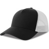 Atlantis Headwear Kšiltovka Rapper Cotton-S, 5 panelová, Trucker COT33026098099-black/white Černá/bílá UNI