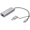 Digitus DN-3028 síťový adaptér 2.5 GBit/s USB, USB 3.0, USB 3.1, USB 3.2 (Gen 1x1) , USB-A