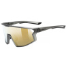 Okuliare UVEX skyryse smoke matt/mirror gold s3
