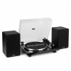 Audizio Toledo prémiový gramofón HiFi set s 2 regálovými reproduktormi - Bluetooth - 80W