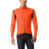 Castelli Perfetto RoS 2 Jacket, Brilliant orange/ Silver reflex Veľkosť: XL Pánska bunda do daždivých a veterných podmienok