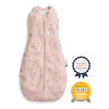 ERGOPOUCH Zavinovačka a vak na spanie 2v1 Cocoon Daisies 3-6 m, 6-8 kg, 0,2 tog 27x20x2 ružová