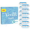 Gillette Venus Smooth náhradní hlavice XXL 12ks