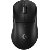 Logitech G PRO X SUPERLIGHT 2 DEX - myš - ergonomická - pre pravákov - optická - 5 tlačidiel - bezdrôtová, drôtová - 2,4 GHz, USB - čierna (910-007357)