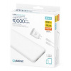PLATINET POWER BANK 10000 mAh + PD CHARGER 20W + USB-C kabel bílá