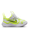 Nike Cosmic Runner Shoes Infants White/Volt C7 (24)