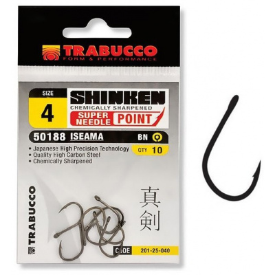 10ks - Háčiky Trabucco Shinken Hooks Veľkosť 10