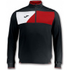 Joma Mikina CREW II BLACK-RED Veľkosť: 6XS