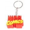 Prívesok na kľúče Gumová Marvel Comics 3D Logo