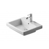 Duravit Vero - Umývadlo zápustné, 55x47x18 cm, s 1 otvorom na batériu, alpská biela 0315550000