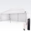 BRIMO Svadobný stan 4x8m - s 3 stenami - Biela 18