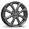 DEZENT KT graphite 6x15, 4x100, ET 46, 54,1