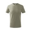 MALFINI Tričko Basic 138, krátý rukáv, dětské MAL-1382808 4 roky Khaki světlá