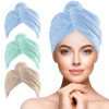 Mikrovláknový turban na vlasy (3 ks) – rychleschnoucí Nové