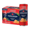 1x kartón - SANPELLEGRINO Červený pomaranč plechovka 330 ml 6 ks