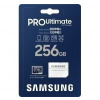 Samsung PRO Ultimate micro SDXC 256GB /200MBps/UHS-I U3 / Class 10/+ Adaptér/Modrá MB-MY256SA/WW