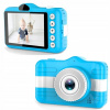 Digitálny fotoaparát pre deti ZeeTech+32 GB karta MODRÝ