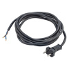 FSG2x1,5/5-P - Gumená flexo šnúra s vidlicou, 2x1,5mm², dĺžka 5m