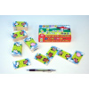 Teddies Domino Moje prvé zvieratká drevená spoločenská hra 28ks v krabici 17x9x3,5cm MPZ