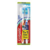 Colgate Triple Action zubní kartáček Medium 1+1 zdarma