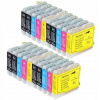 ATRAMENTY PRE BROTHER LC1000 LC970 DCP-135C DCP-130C DCP-150C DCP-330C DCP-357C