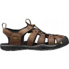 Pánske sandále KEEN Clearwater Cnx Leather dark earth/black 42 EU