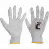 12 par Rukavice BUNTING Evolution White 10/L záhradné