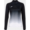 Joma Dámska mikina ELITE VII SWEATSHIRT BLACK-WHITE-GRAY Veľkosť: 2XS