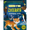 Samolepková knižka Svieti v tme Zvieratká