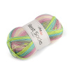 Stoklasa Pletací příze Best Socks samovzorovací / ponožkovka 100 g - 27 (7411) růžová sv.