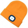 Ardon Zimná čiapka s LED baterkou oranžová 350242