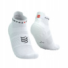 Compressport ponožky Pro Racing Socks v4.0 Run Low white/black