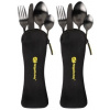 2ks - Jídelní Sada RidgeMonkey DLX Cutlery Set Twin Pack