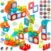 MAGNETICKÉ KOCKY VZDELÁVACIE KONŠTRUKČNÉ PUZZLE 3D NÁLEPKY SADA