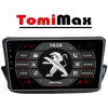 TomiMax Peugeot 308/408 Android 14 autorádio s WIFI, GPS, USB, BT HW výbava: 8 Core 4GB+64GB PX HIGH