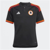 adidas Roma Third Shirt 2023 2024 Juniors Black 9-10 Years
