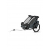 Prívesný vozík za bicykel Thule Chariot Cross 2 Single - dark slate