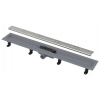 ALCADRAIN APZ8 SIMPLE 65cm odtokový žľab s perforovaným roštom nerez mat, plast, APZ8-650M