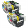 8x ATRAMENT DO TLAČIARNE BROTHER MFC-J3930DW LC3619XL