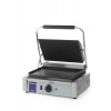 HENDI Gril kontaktný PANINI jednoduchý, ryhovaný / hladký, 430x370x210 mm | HENDI, 263662