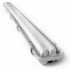 Dielenské svietidlo Smartled 40 W G13 125 cm strieborné