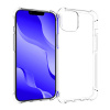 AppleMix Kryt pre Apple iPhone 14 Plus - zosilnené rohy - gumový - priehľadný