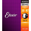 Elixir 11152 NW 80/20 Bronze struny na akustickú gitaru
