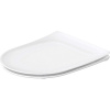 DURAVIT Soleil by Starck WC sedadlo so sklápacou automatikou - Softclose, odnímateľné, tvrdé z Duroplastu, biela, 0022390000