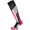 Detské lyžiarske ponožky Mico Medium Weight Warm Ski Kids Sock - nero fucsia 24-26