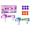LEAN TOYS Vystreľovač mäkkých loptičiek Jednorožec – modrá