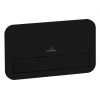 Villeroy & Boch ViConnect Ovládacie tlačidlo splachovania E200, Black Matt 922490AN