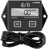 Počítadlo motohodín Aptel elektronické vodotesné 2T/4T